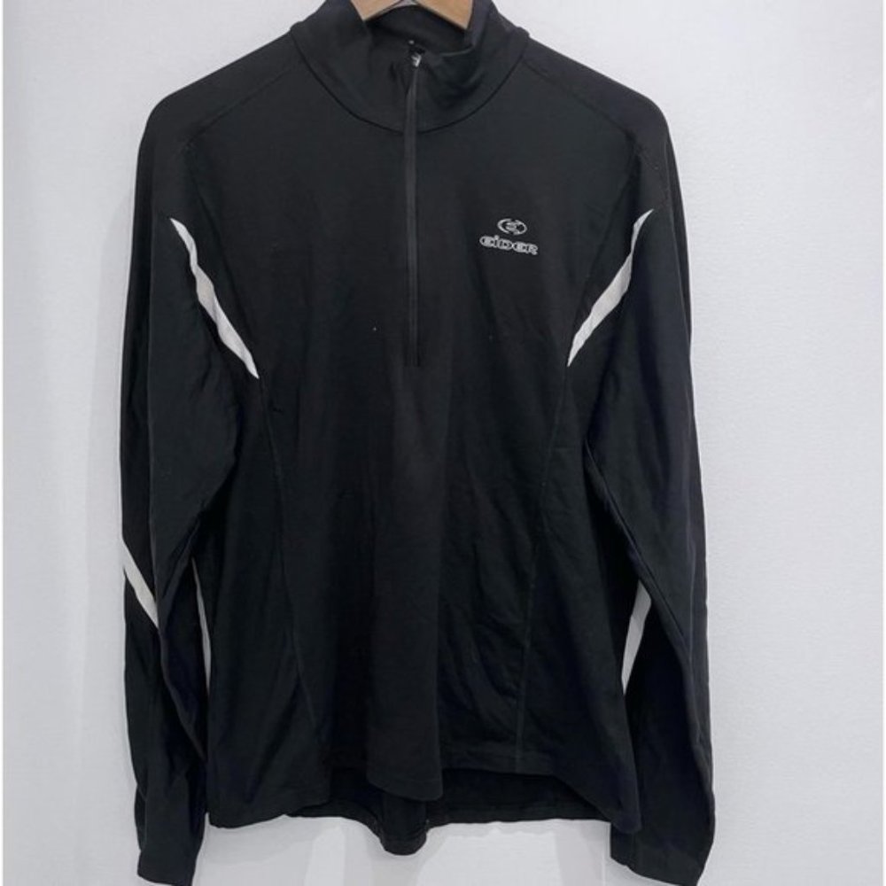 Eider long sleeve black shirt elyott style xl
